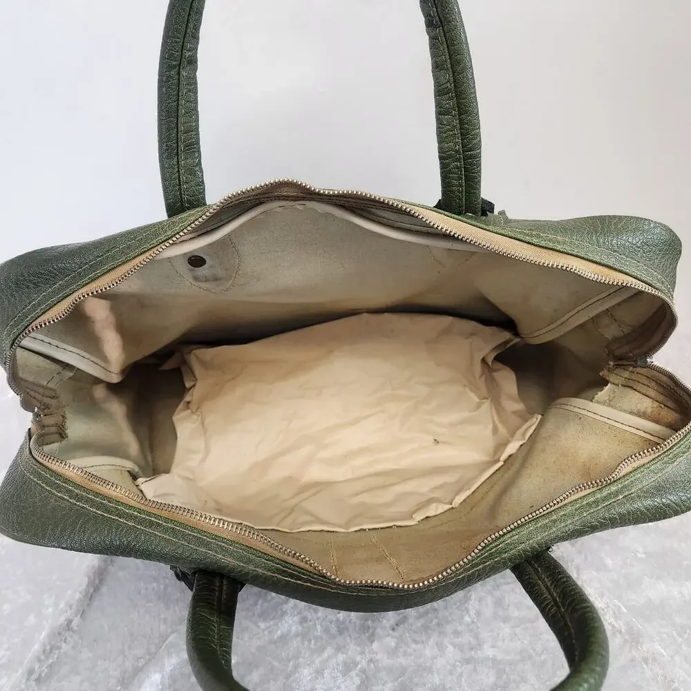 Vintage FLITE-LINE Retro Green Flight Attendant Bag